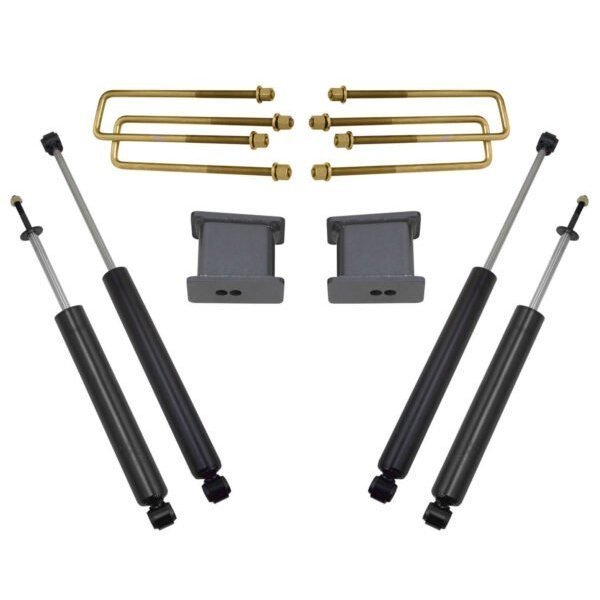 Maxtrac Suspension INCL, REAR BLOCKS & U-BOLTS, FR & RR MAXTRAC SHOCKS 900930